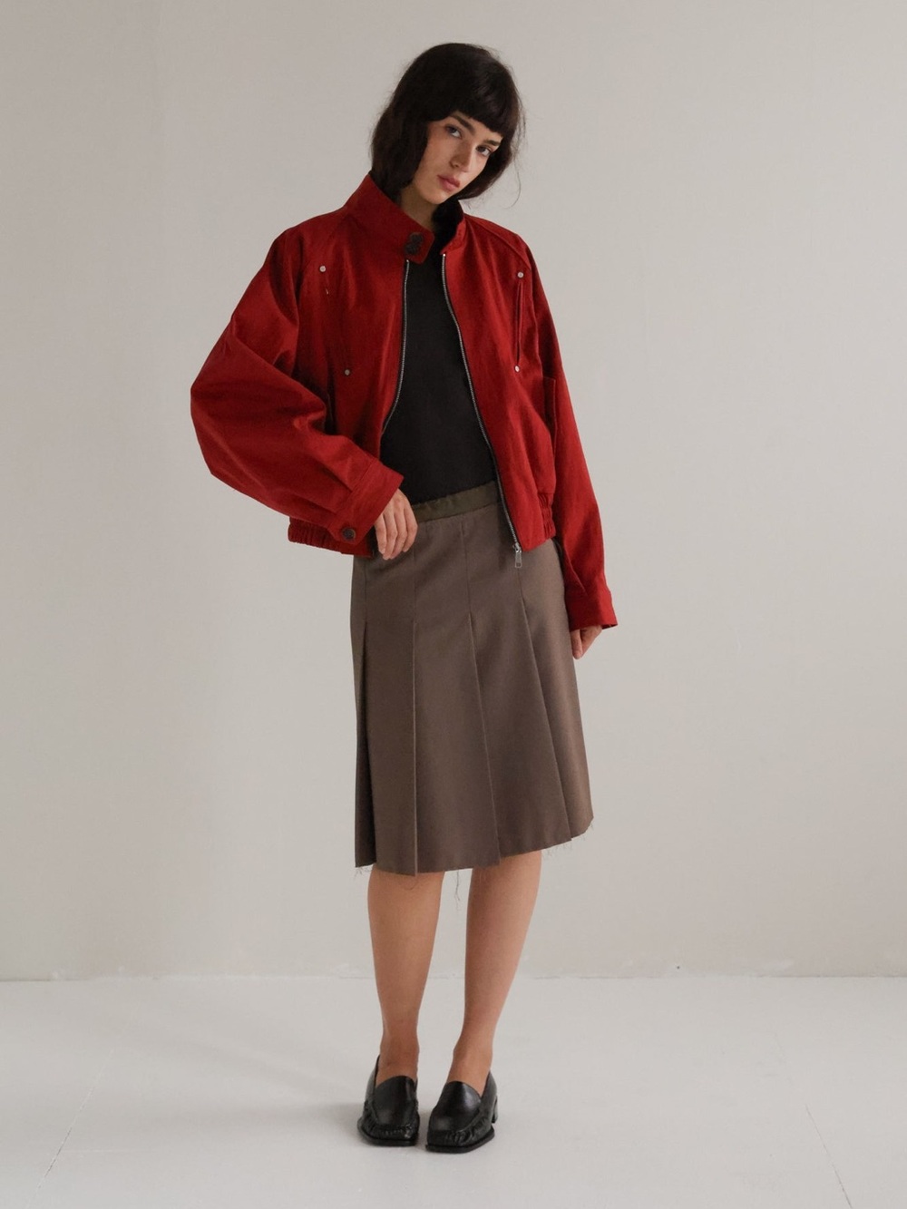Shop Peche Red Jacket - Picture 5 of 7